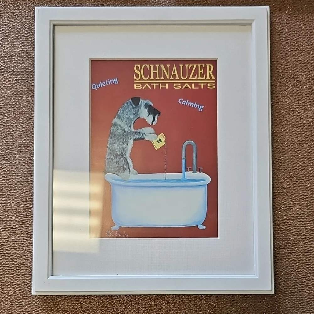 Set of Three Dog-Themed Framed Art Prints - Picture 4 of 6